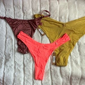 SKIMS 3x Panties 3 for $28